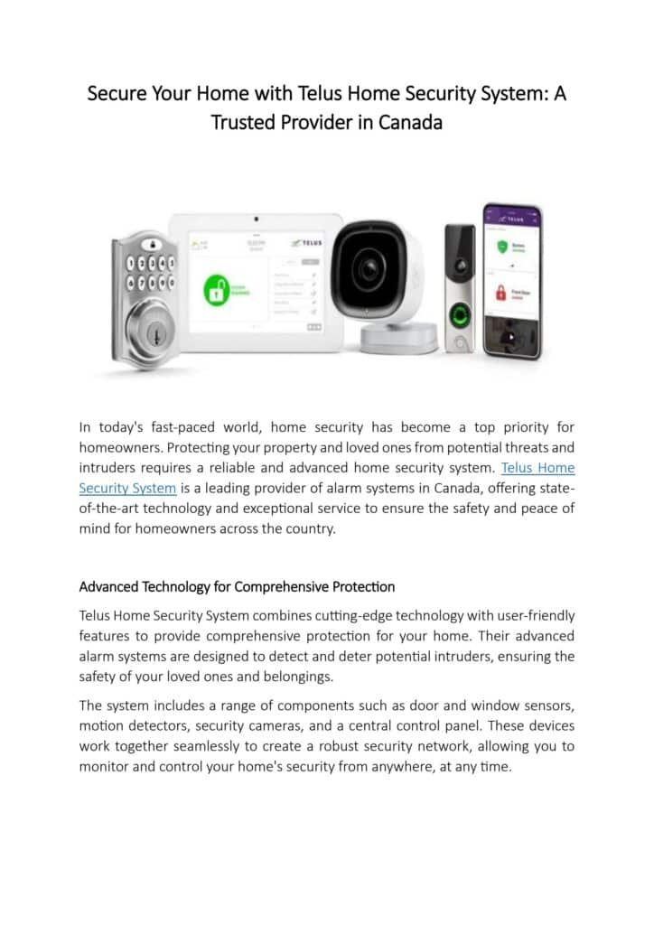Secure Your Home with Trusted Security Service Providers