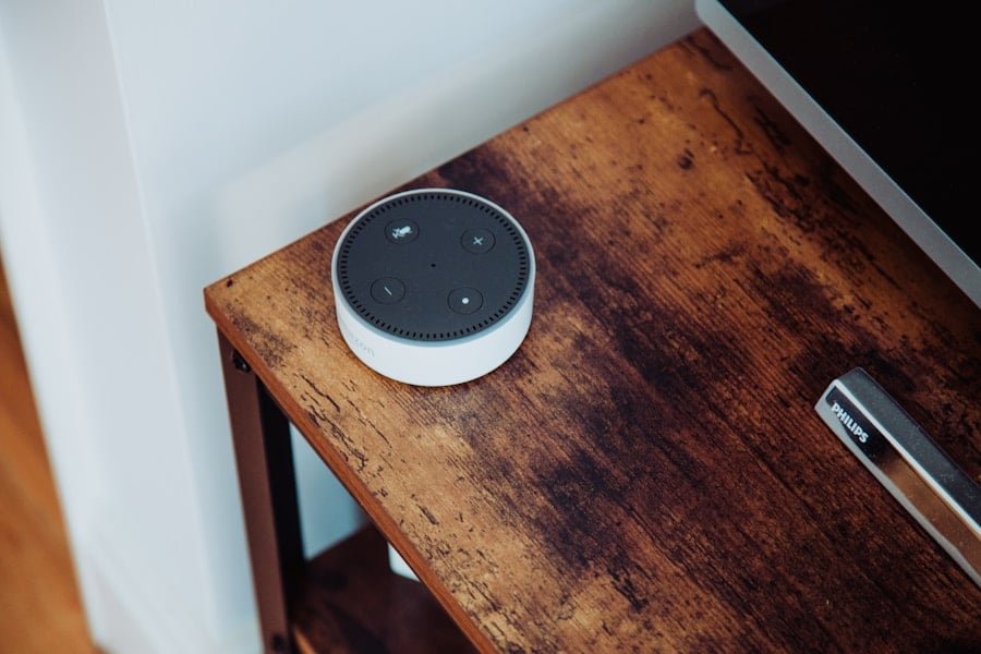 Photo "How Do I Know if My Home Security System is Compatible with My Smart Speaker?"