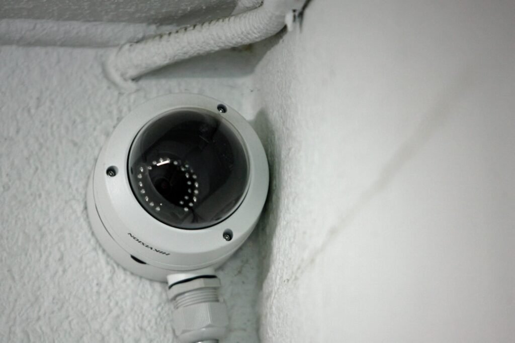 Photo Wired Home Security Camera System
