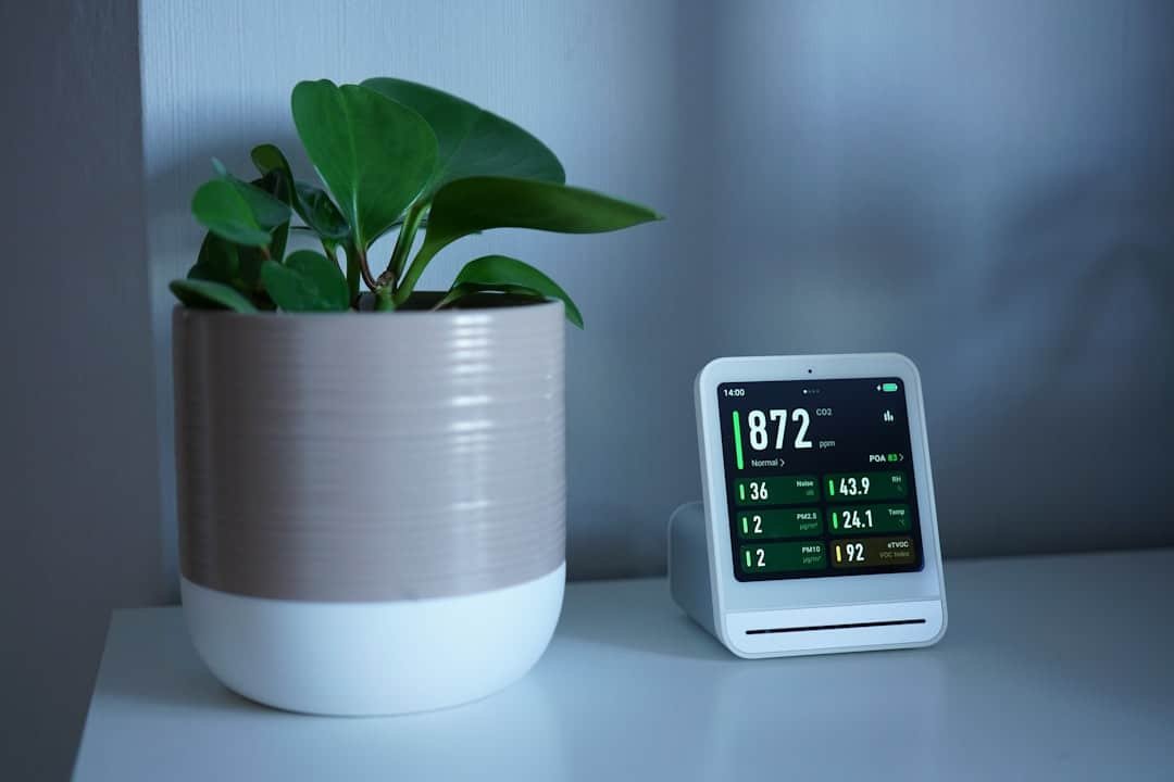 Photo Smart Thermostat and Home Security
